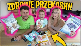 WIELKI TEST ZDROWYCH PRZEKĄSEK! *były mega dobre*