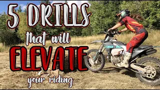 5 Slow Speed Drills That Will Elevate Your Skills On A Dirt Bike!