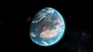 Earth Zoom Logo Intro - Intro video