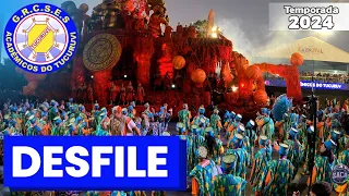 Tucuruvi 2024 | Desfile | Samba ao vivo - #DesfileLIGASP24