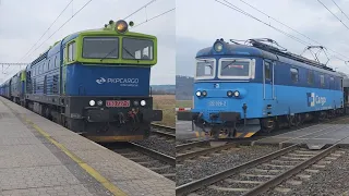 Vlaky Horní Počaply - 10.2.2024 @simovyvlaky  /