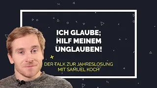 EXKLUSIV: Samuel Koch über die Jahreslosung 2020