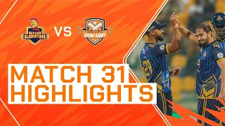 2023 Abu Dhabi T10, Match 31 Highlights: Deccan Gladiators vs Morrisville Samp Army | Season 7