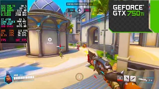 GTX 750 TI - OVERWATCH 2 - 1080P | I7 4790