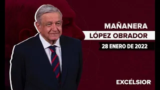 Mañanera de López Obrador, conferencia 28 de enero de 2022