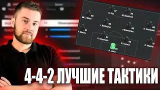 СХЕМА 442 - ЛУЧШИЕ ТАКТИКИ ДЛЯ ПОБЕД В FC 24! МОИ КАСТОМНЫЕ ТАКТИКИ