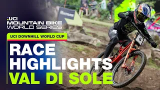 Val di Sole Men's DH Race Highlights | UCI Mountain Bike World Series