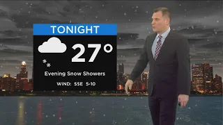 Chicago First Alert Weather: Snow showers Friday night