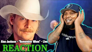 FIRST TIME HEARING Alan Jackson — "Remember When" — Live(TEARED UP REACTION!!!!)