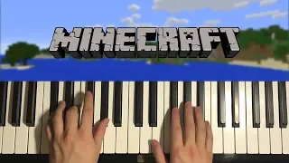 HOW TO PLAY - Minecraft Theme - Calm 1 (Piano Tutorial Lesson)