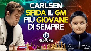 Carlsen Sorprende in 7 Mosse il Grande Maestro Più Giovane di Sempre e Poi...