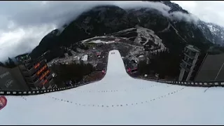 Jurij Tepes Planica ski flying 360