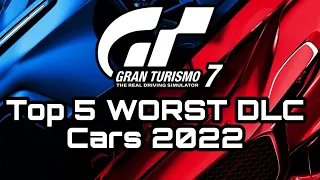 Gran Turismo 7 | Top 5 WORST DLC Cars 2022