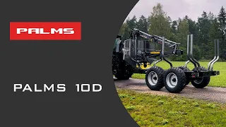PALMS 10D Forestry trailer