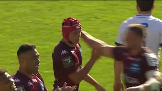 TOP 14 - Essai de L.BIELLE-BIARREY (UBB) - Union Bordeaux-Bègles - Section Paloise-Saison 2022-2023