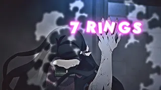 「 7 RINGS 💞🤒 」Demon Slayer「 EDIT/AMV」4k