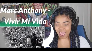 Marc Anthony - Vivir Mi Vida REACTION