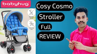 Babyhug Cosy Cosmo Stroller Full Features/Demostration| Cozy Cosmo Stroller ke kya kya Functions hai