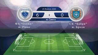 ФК "ОЛІМП" м. Рівне ⚽ 6:0 ⚽ СК "Бобри" м. Броди