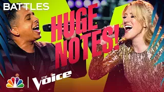 Omar Jose Cardona vs. Lana Love on "Into the Unknown" from Frozen 2 | NBC's The Voice Battles 2022