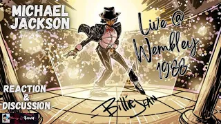 Music Corner: Michael Jackson - "Billie Jean: Live in Wembley 1988" REACTION!!!