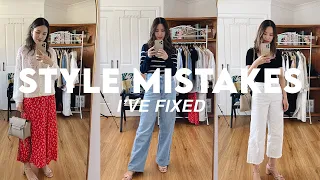 8 Style Mistakes I've Made & FIXED