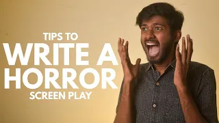 How to Write a HORROR Script/Screenplay With English Subtitles (Tips for Beginners)