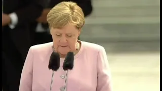 Bundeskanzlerin Angela Merkel Widerstand zur Pflicht