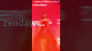 Models Vs  Zendaya on the runway