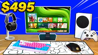 Building The PERFECT Gaming Setup For $495!