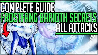 Full Frostfang Barioth Guide - Easy Kills - All Attacks + Breakdown - Monster Hunter World Iceborne!