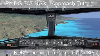 PMDG 737 | NDB Approach Tutorial | Real 737 Pilot