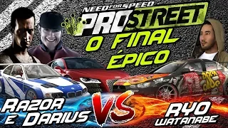 NFS: ProStreet - RAZOR & DARIUS VS RYO - O FINAL ÉPICO!