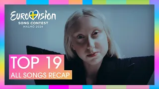 Eurovision 2024: RECAP / My Top 19 (NEW: 🇵🇱)