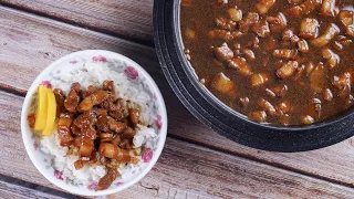 Hand-Cut Braised Pork Rice