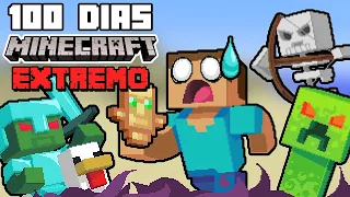 ¿Puedes Sobrevivir 100 Días en Minecraft Extremo?