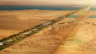 La ciudad futurista que emergerá en el desierto de Arabia Saudita