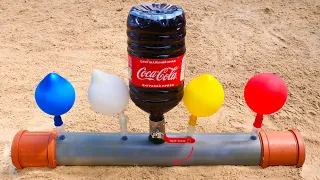 Experiment: Coca-Cola vs. Mentos and Baking Soda!