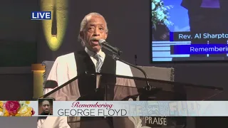 George Floyd Funeral: Rev. Al Sharpton Delivers Eulogy