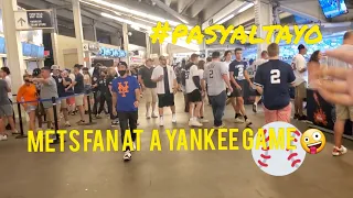 Mets Fan at a Yankee Game ⚾️ 🥰