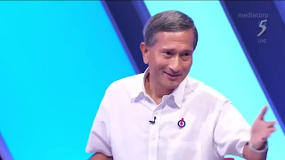 PAP's Vivian Balakrishnan's heated exchange with SDP's Chee Soon Juan in live TV debate