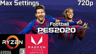 PES 2020 - Ryzen 3 2200G Vega 8 & 8GB RAM