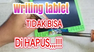 Writing tablet blajar menulis RUSAK tidak bisa di HAPUS done 100%...!!!! #writingtablet