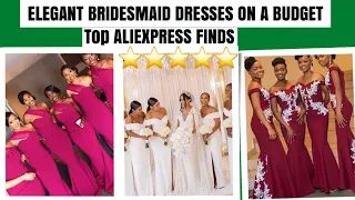 Latest Bridesmaid Dresses 2022|Top Affordable Bridesmaid Chief Bridesmaid Dresses|Bridesmaid Dresses