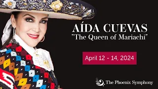 Aída Cuevas invites you to join The Phoenix Symphony for Aída Cuevas “The Queen of Mariachi”