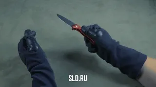 Складной тактический нож Lion Steel SR11 Black & Red