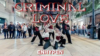 [KPOP IN PUBLIC] ENHYPEN (엔하이픈) - CRIMINAL LOVE ONE TAKE DANCE COVER BARCELONA