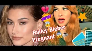 Hailey Bieber Pregnant!? 😱☕️