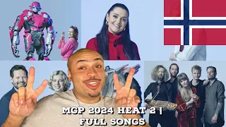 🇳🇴 MGP 2024 HEAT 2 | FULL SONGS AND QUALIFIER PREDICTION 🇳🇴