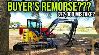 John Deere 50G. Did I buy the WRONG Mini Excavator?